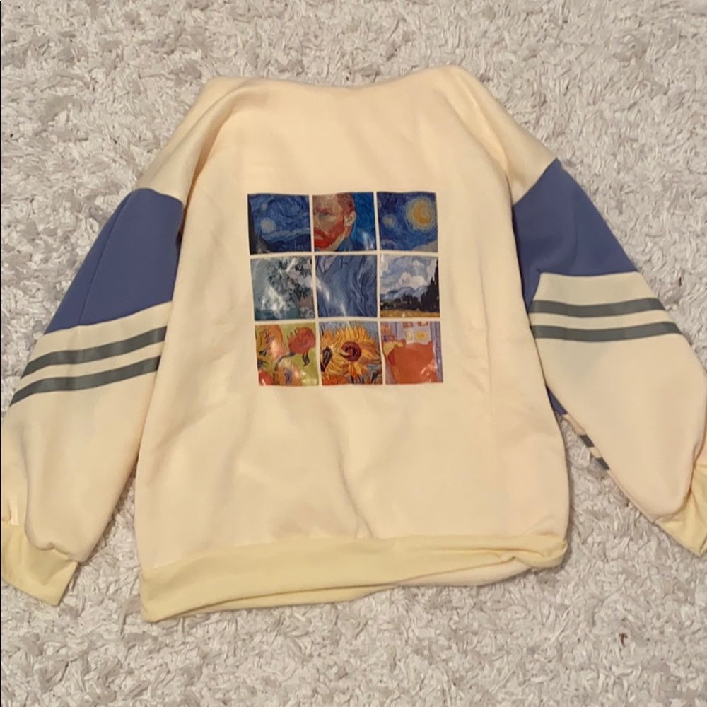 sleepy eden van gogh hoodie